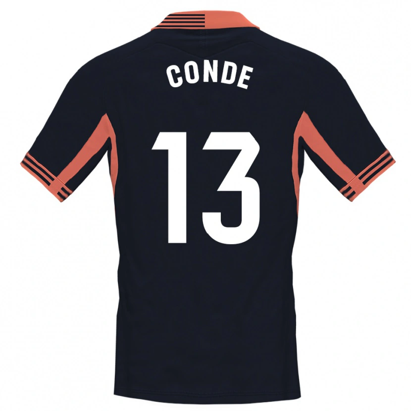 Danxen Damen Diego Conde #13 Trikot Schwarz Weiß Orange Torwarttrikot 2025/26 Österreich