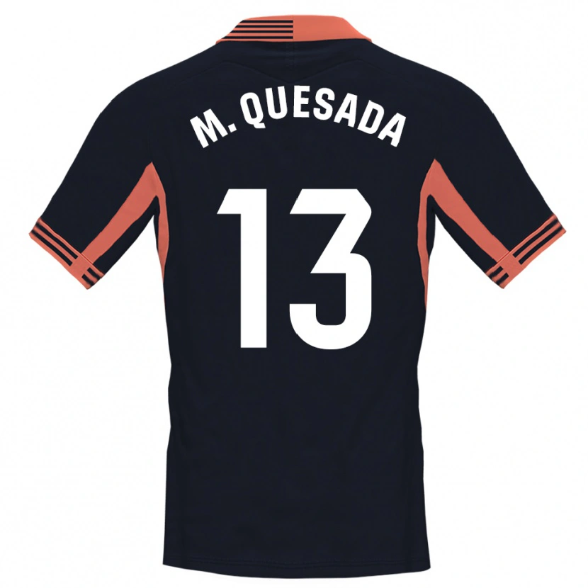 Danxen Damen Montserrat Quesada Carrasco #13 Trikot Schwarz Weiß Orange Torwarttrikot 2025/26 Österreich
