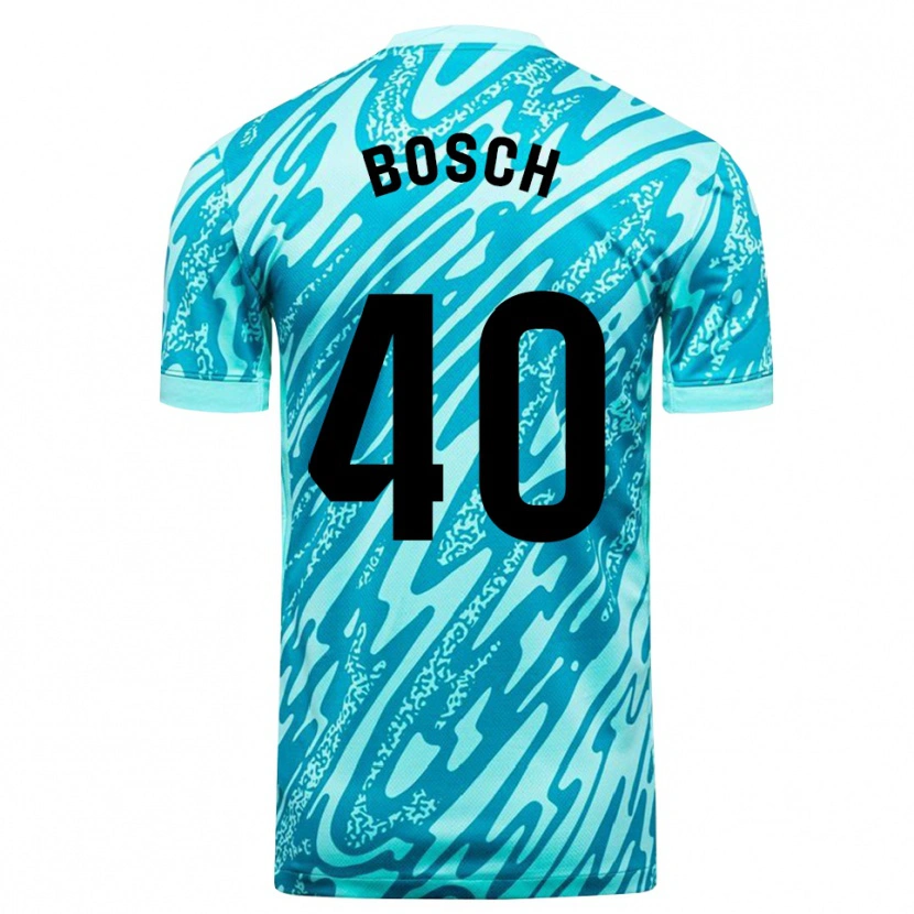 Danxen Damen Owen Bosch #40 Trikot Himmelblau Weiß Torwarttrikot 2025/26 Österreich