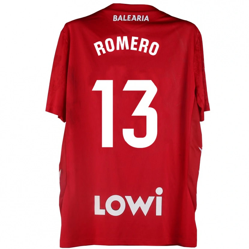 Danxen Damen Cayetano Romero #13 Trikot Rot Weiß Torwarttrikot 2025/26 Österreich