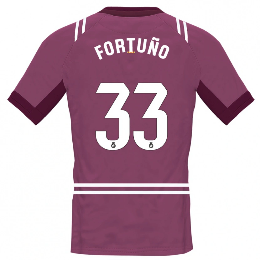 Danxen Damen Ángel Fortuño #33 Trikot Burgunderweiß Torwarttrikot 2025/26 Österreich