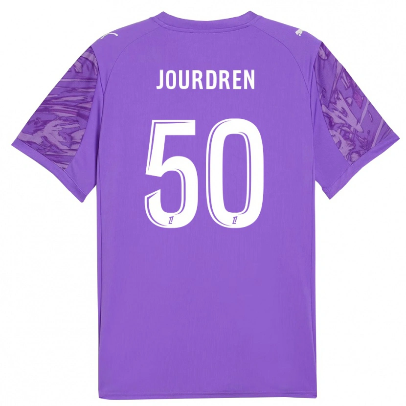 Danxen Damen Ilan Jourdren #50 Trikot Flieder Weiß Torwarttrikot 2025/26 Österreich