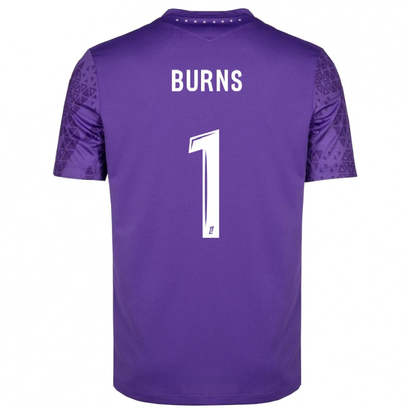 Danxen Damen Emily Burns #1 Trikot Lila Weiß Torwarttrikot 2025/26 Österreich