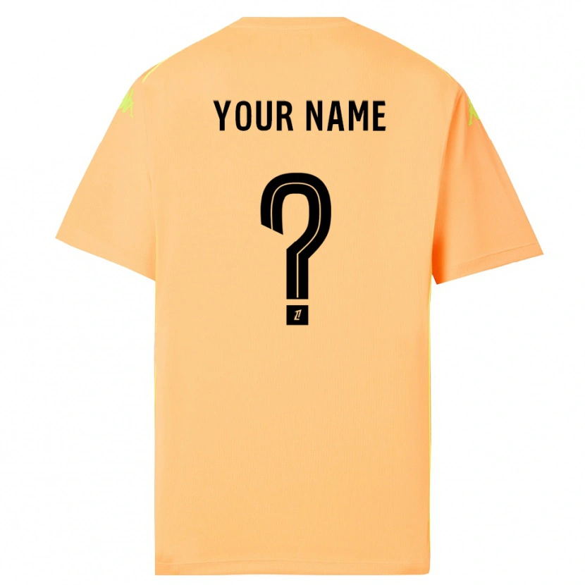 Danxen Damen OGC Nice Trikot Hellorange Schwarz Torwarttrikot 2025/26 Österreich