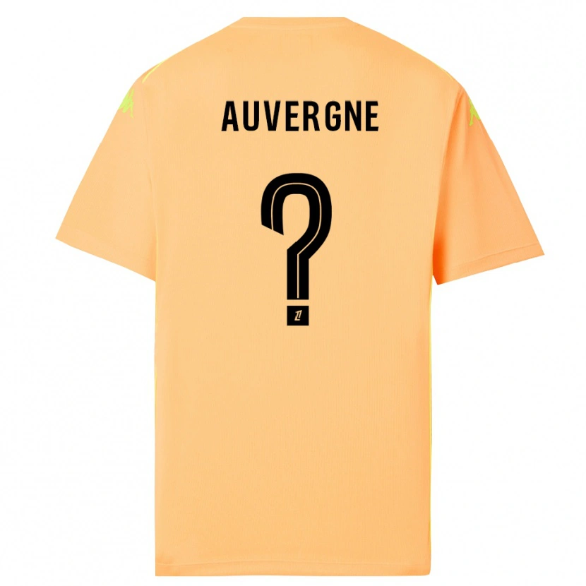 Danxen Damen Dorian Auvergne #0 Trikot Hellorange Schwarz Torwarttrikot 2025/26 Österreich