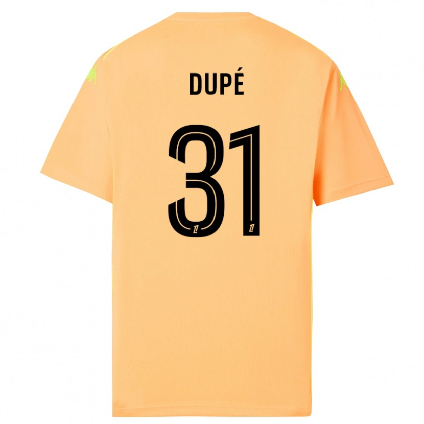 Danxen Damen Maxime Dupé #31 Trikot Hellorange Schwarz Torwarttrikot 2025/26 Österreich