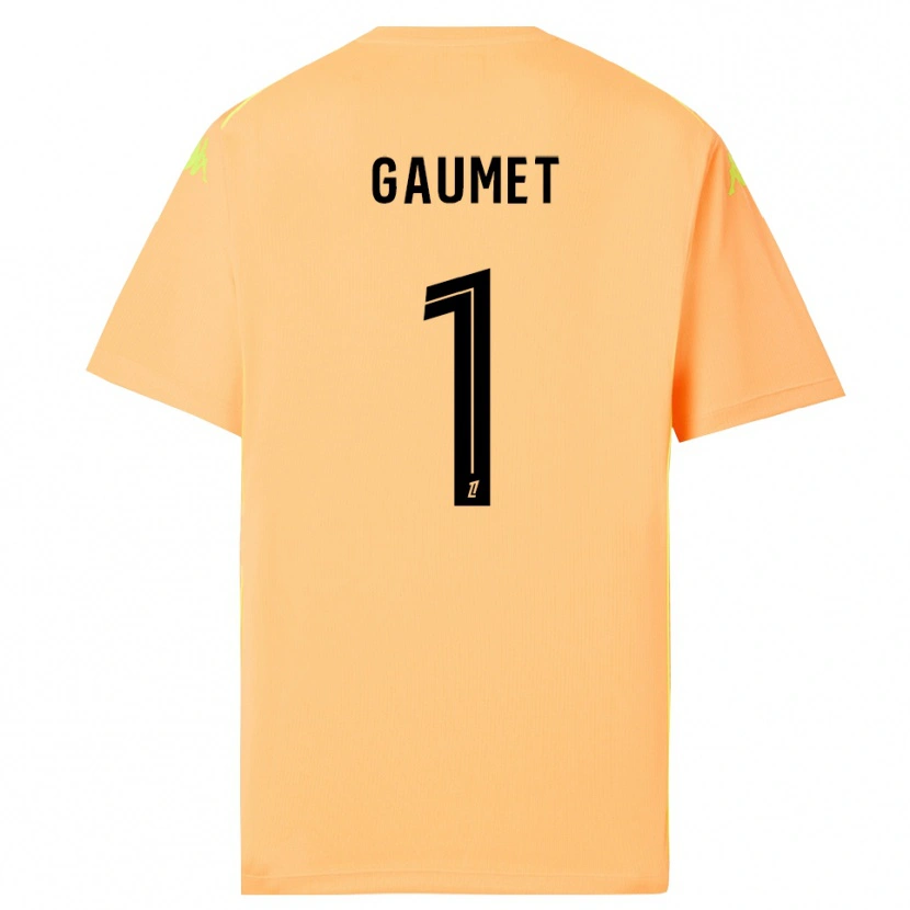 Danxen Damen Noa Gaumet #1 Trikot Hellorange Schwarz Torwarttrikot 2025/26 Österreich