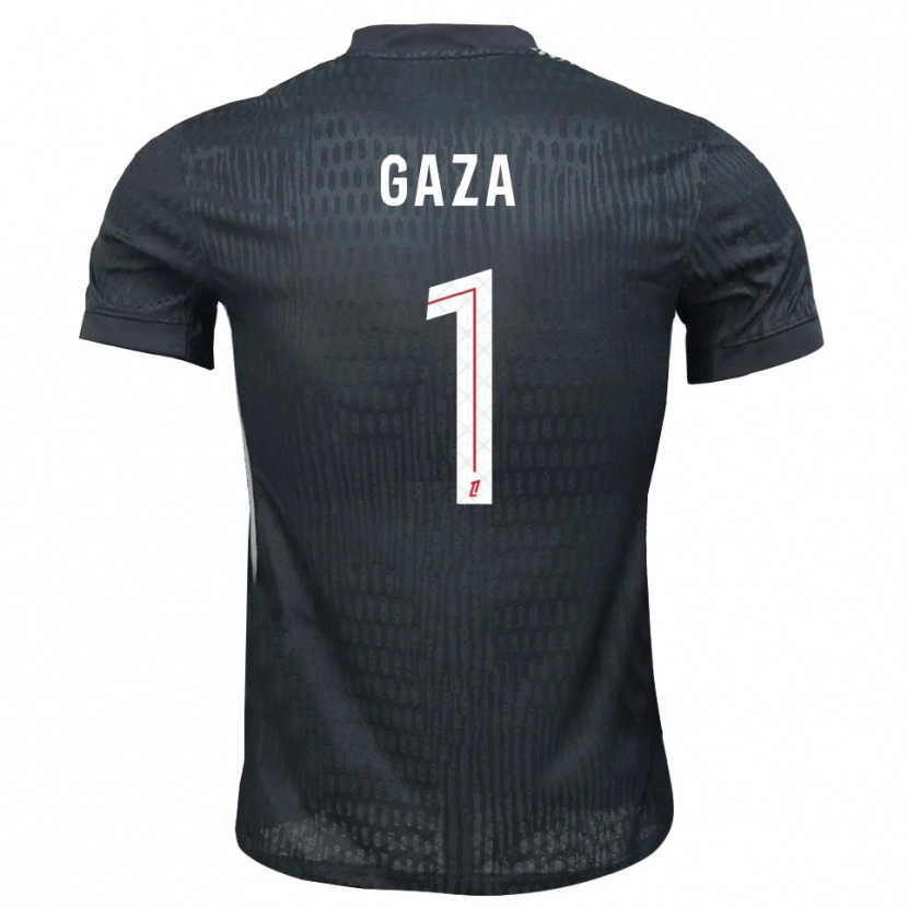 Danxen Damen Johnny Gaza #1 Trikot Dunkelgrau Schwarz Torwarttrikot 2025/26 Österreich