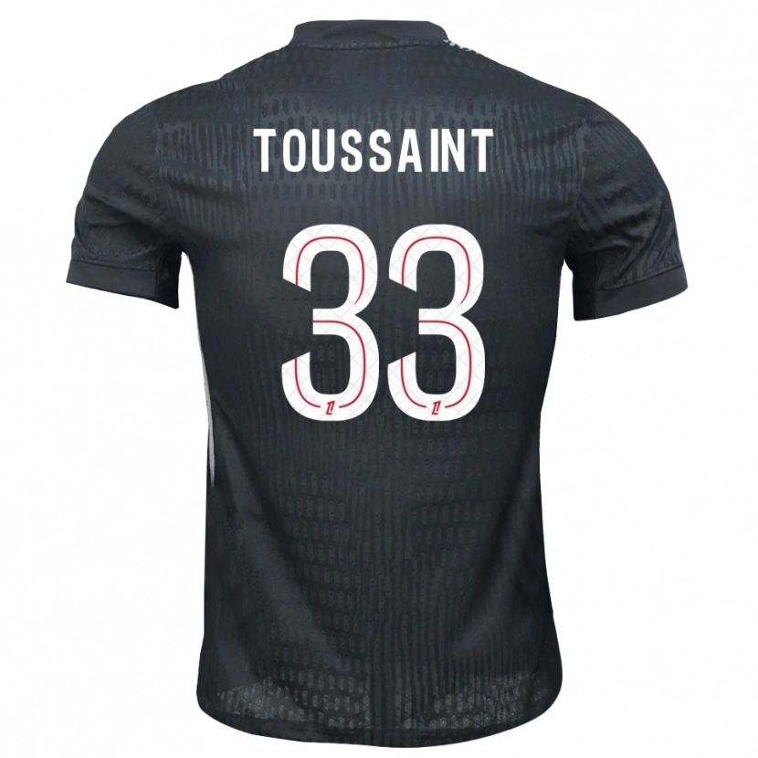 Danxen Damen Océane Toussaint #33 Trikot Dunkelgrau Schwarz Torwarttrikot 2025/26 Österreich