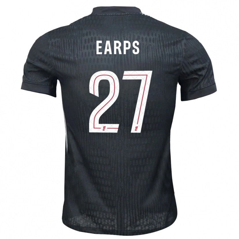 Danxen Damen Mary Earps #27 Trikot Dunkelgrau Schwarz Torwarttrikot 2025/26 Österreich