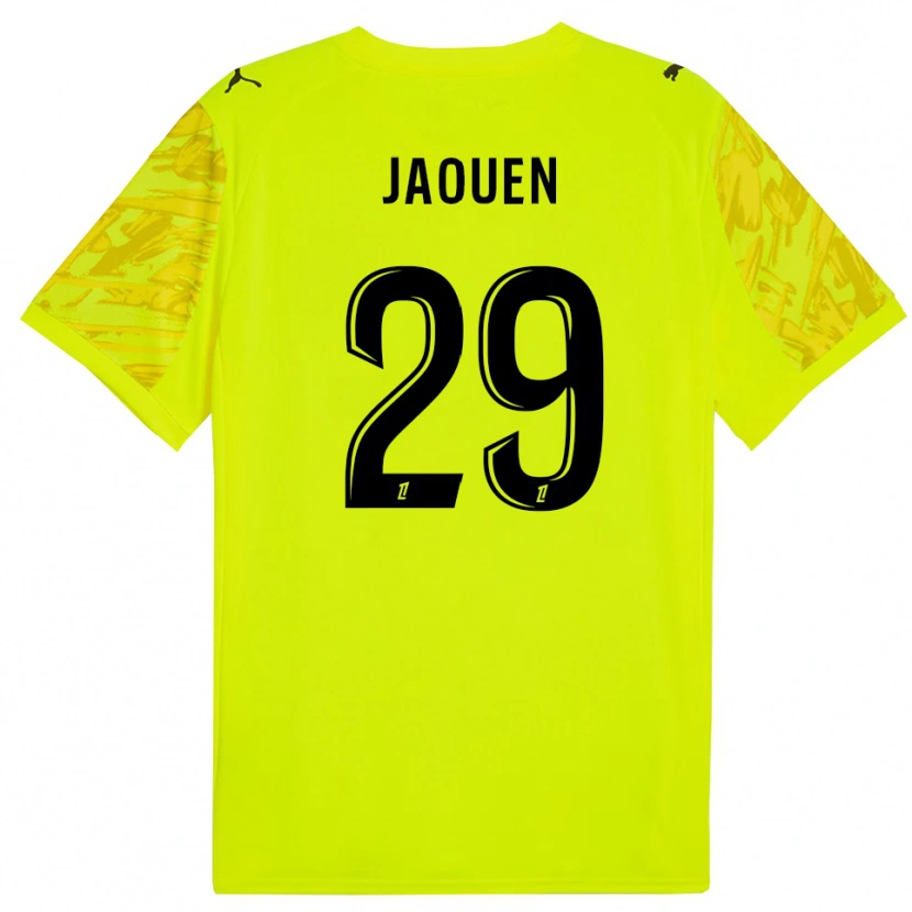 Danxen Damen Ewen Jaouen #29 Trikot Leuchtgrün Gelb Torwarttrikot 2025/26 Österreich