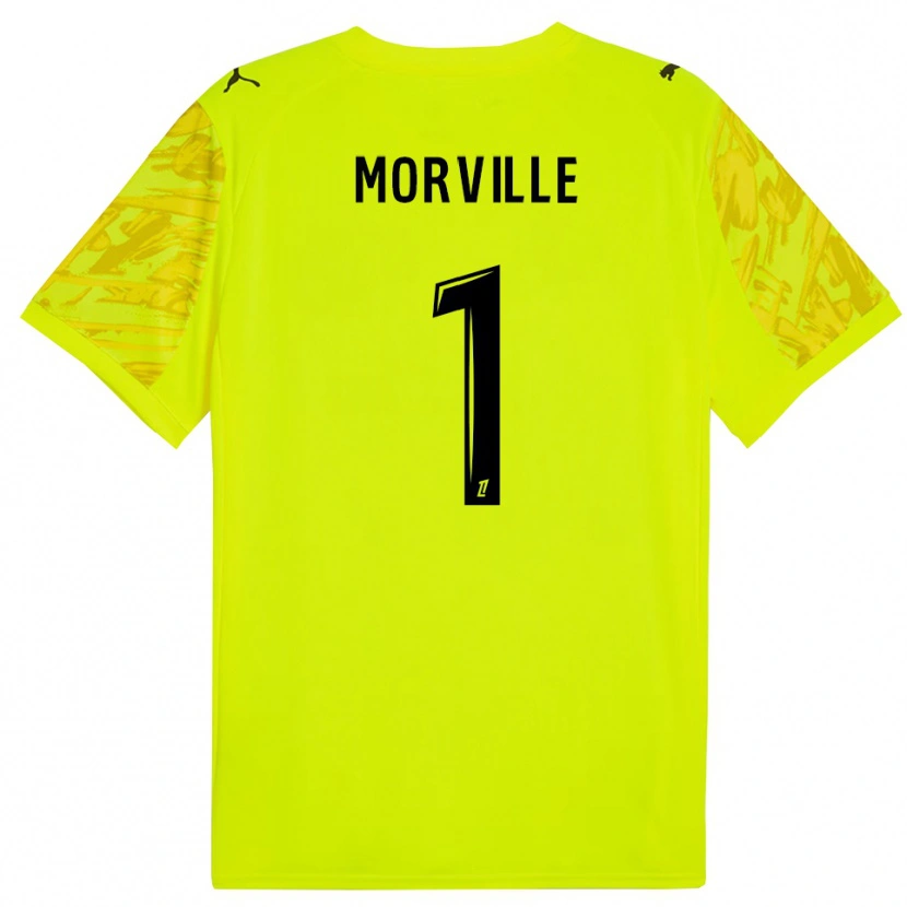 Danxen Damen Matisse Morville #1 Trikot Leuchtgrün Gelb Torwarttrikot 2025/26 Österreich