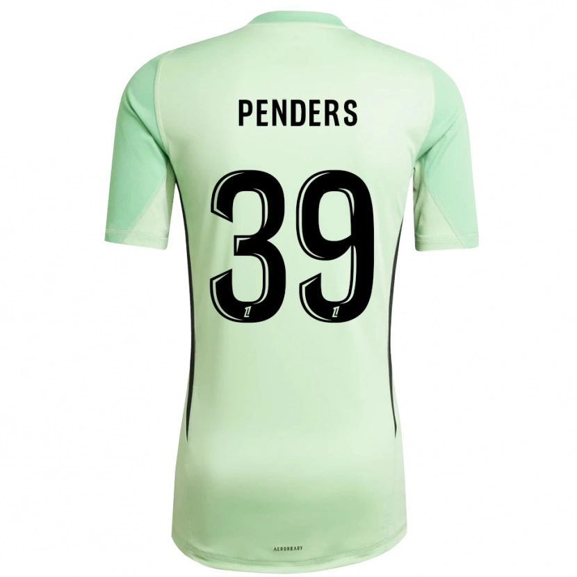 Danxen Damen Mike Penders #39 Trikot Hellgrün Schwarz Torwarttrikot 2025/26 Österreich