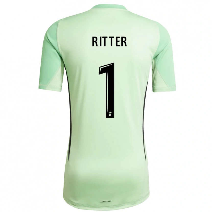 Danxen Damen Maxime Ritter #1 Trikot Hellgrün Schwarz Torwarttrikot 2025/26 Österreich