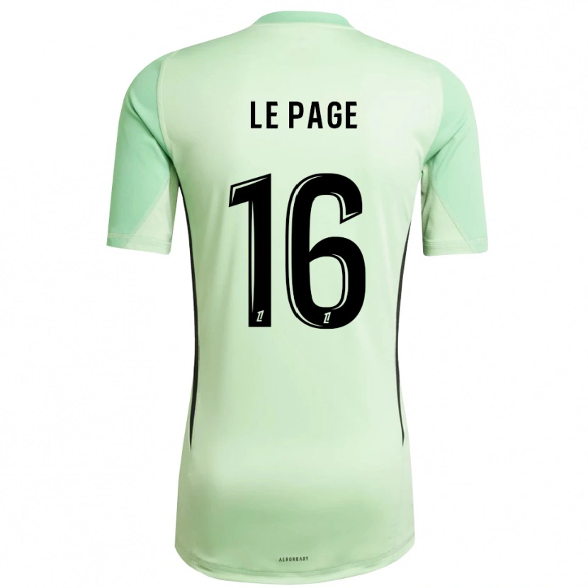 Danxen Damen Manon Le Page #16 Trikot Hellgrün Schwarz Torwarttrikot 2025/26 Österreich