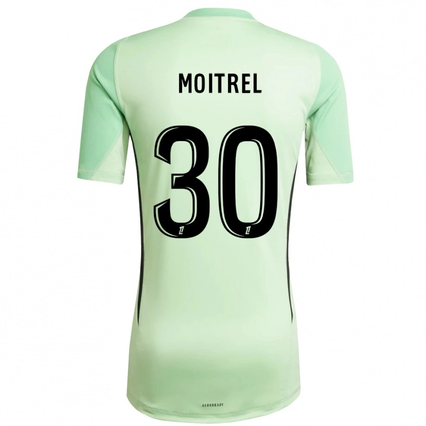 Danxen Damen Pauline Moitrel #30 Trikot Hellgrün Schwarz Torwarttrikot 2025/26 Österreich