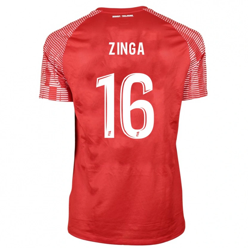 Danxen Damen Melvin Zinga #16 Trikot Rot Weiß Torwarttrikot 2025/26 Österreich