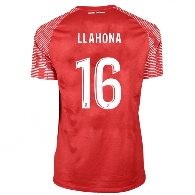 Danxen Damen Yann Llahona #16 Trikot Rot Weiß Torwarttrikot 2025/26 Österreich