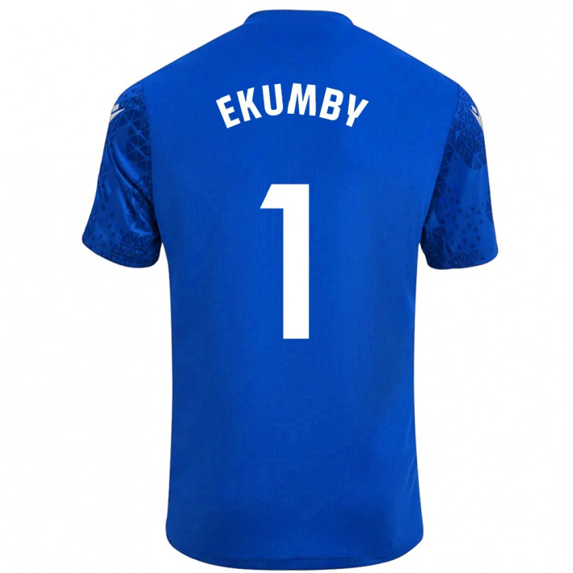 Danxen Damen Ekumby #1 Trikot Blau Weiß Torwarttrikot 2025/26 Österreich
