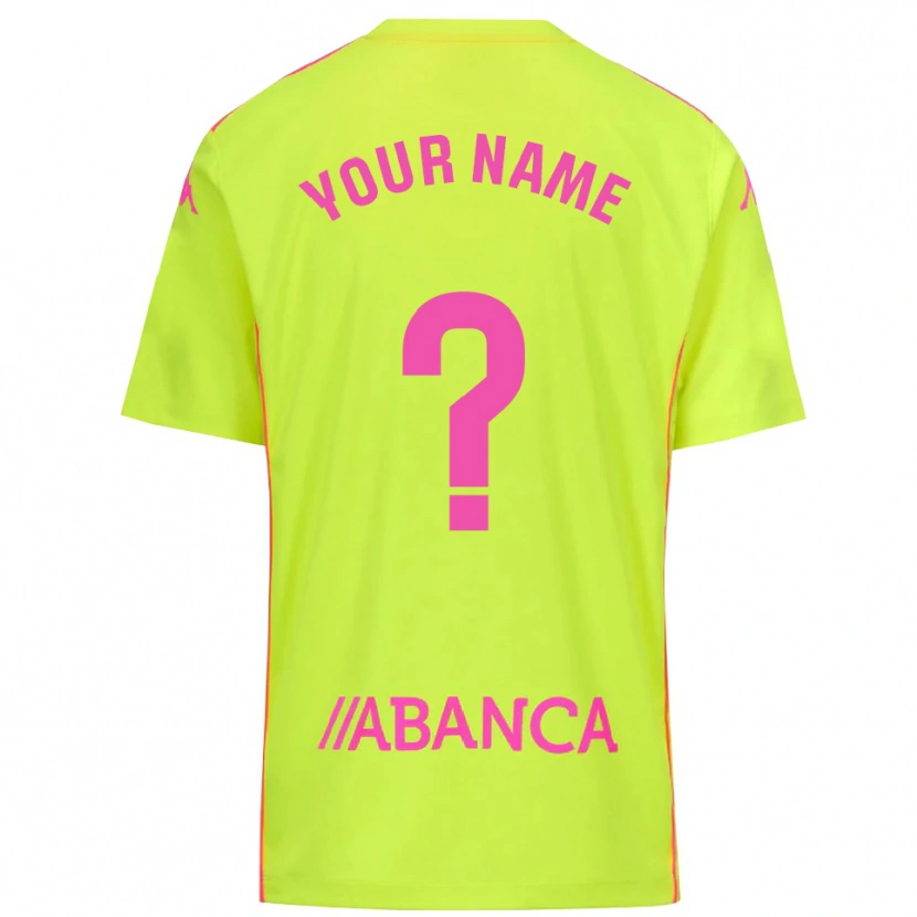 Danxen Damen Deportivo de La Coruna Trikot Gelb Grün Torwarttrikot 2025/26 Österreich