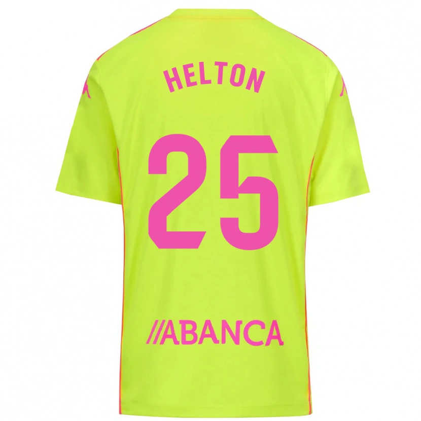 Danxen Damen Helton Leite #25 Trikot Gelb Grün Torwarttrikot 2025/26 Österreich