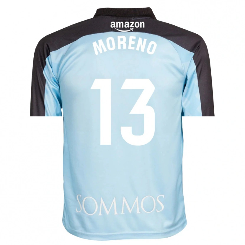 Danxen Damen Eloy Moreno #13 Trikot Hellblau Schwarz Torwarttrikot 2025/26 Österreich