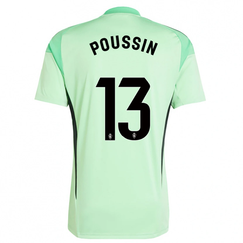 Danxen Damen Gaëtan Poussin #13 Trikot Mittleres Frühlingsgrün Torwarttrikot 2025/26 Österreich