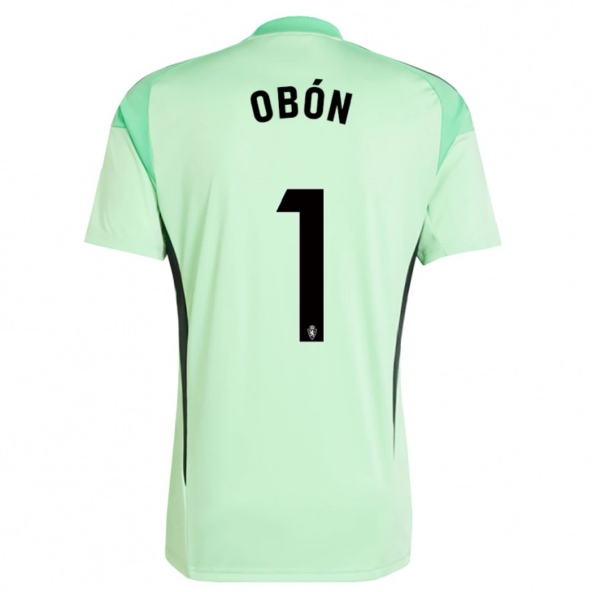 Danxen Damen Manuel Obón #1 Trikot Mittleres Frühlingsgrün Torwarttrikot 2025/26 Österreich