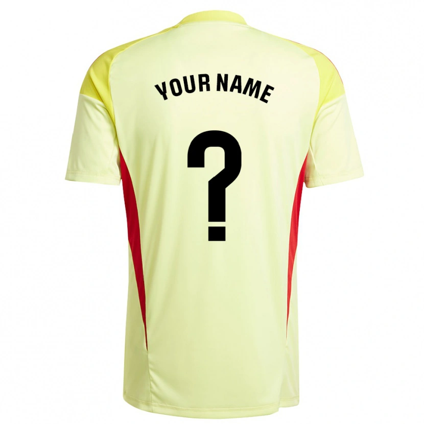 Danxen Damen Albacete Balompié Trikot Hellgelb Rot Torwarttrikot 2025/26 Österreich