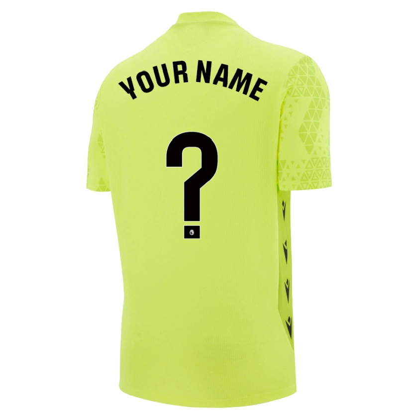 Danxen Damen Burgos CF Trikot Gelbgrün Schwarz Torwarttrikot 2025/26 Österreich