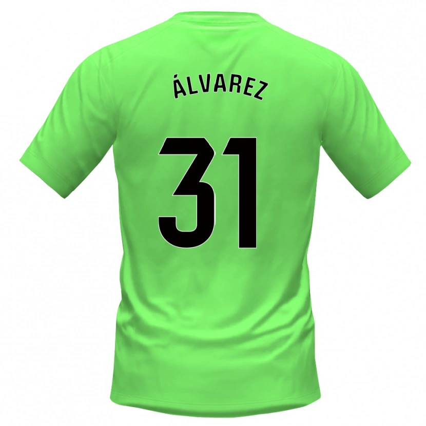 Danxen Damen Iker Álvarez #31 Trikot Grün Schwarz Torwarttrikot 2025/26 Österreich