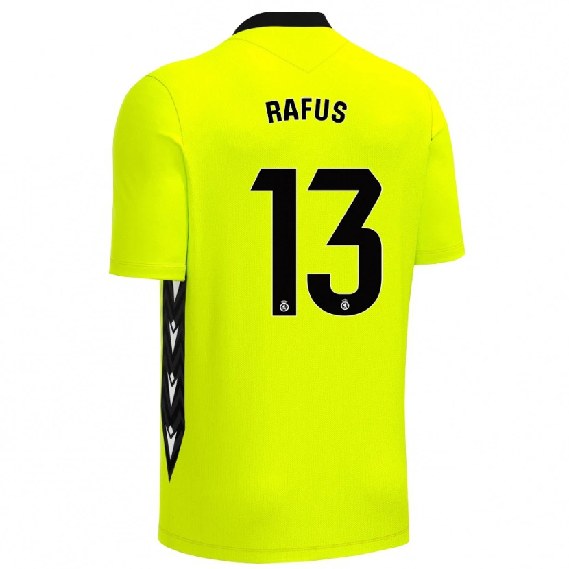 Danxen Damen Arnau Rafús #13 Trikot Gelbgrün Schwarz Torwarttrikot 2025/26 Österreich