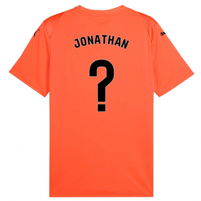 Danxen Damen Jonathan Sánchez #0 Trikot Orange Schwarz Rot Torwarttrikot 2025/26 Österreich