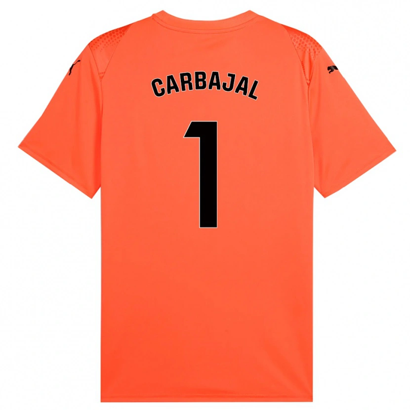 Danxen Damen Cristina Díaz Carbajal #1 Trikot Orange Schwarz Rot Torwarttrikot 2025/26 Österreich