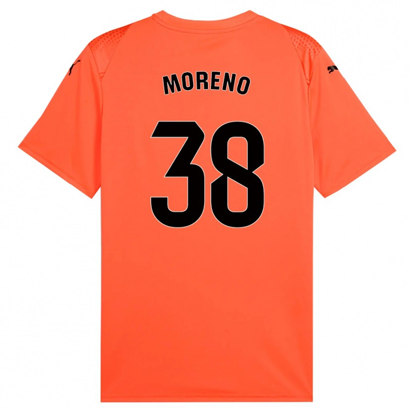 Danxen Damen Gerard Moreno #38 Trikot Orange Schwarz Rot Torwarttrikot 2025/26 Österreich