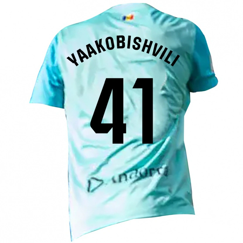 Danxen Damen Áron Yaakobishvili #41 Trikot Cyan Schwarz Torwarttrikot 2025/26 Österreich