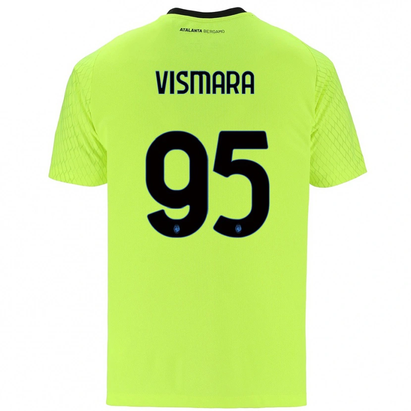 Danxen Damen Paolo Vismara #95 Trikot Gelb Grün Rot Torwarttrikot 2025/26 Österreich