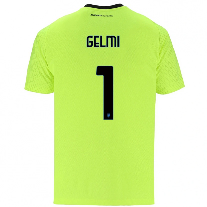 Danxen Damen Ludovico Gelmi #1 Trikot Gelb Grün Rot Torwarttrikot 2025/26 Österreich