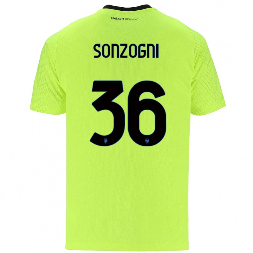 Danxen Damen Mattia Sonzogni #36 Trikot Gelb Grün Rot Torwarttrikot 2025/26 Österreich