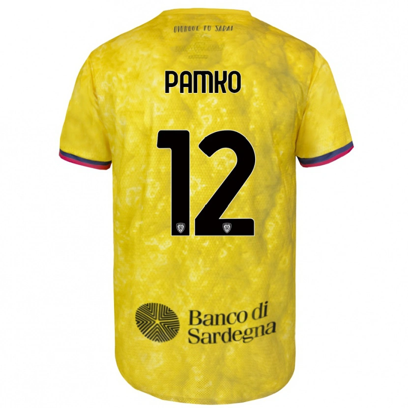 Danxen Damen Dmytro Panko #12 Trikot Gelb Schwarz Torwarttrikot 2025/26 Österreich
