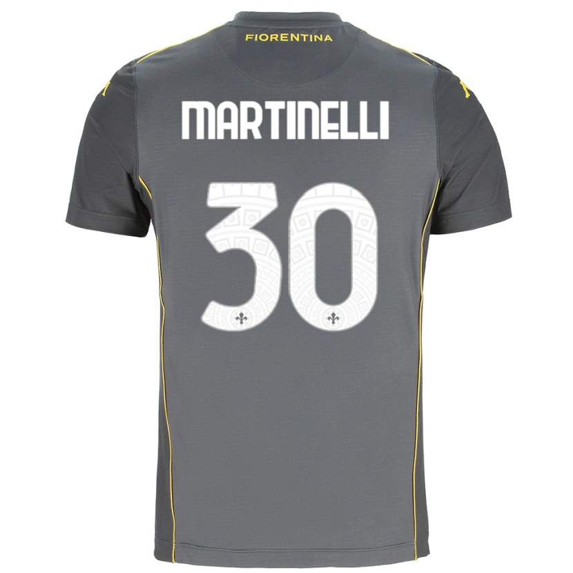 Danxen Damen Tommaso Martinelli #30 Trikot Dunkelgrau Gelb Torwarttrikot 2025/26 Österreich