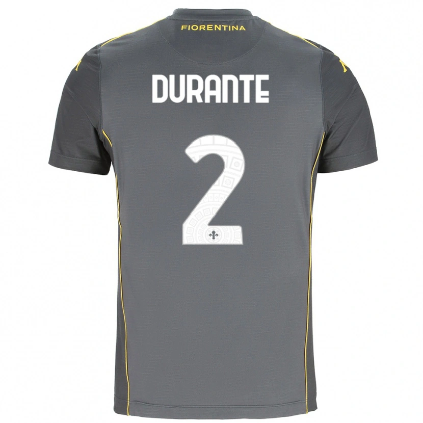 Danxen Damen Francesca Durante #2 Trikot Dunkelgrau Gelb Torwarttrikot 2025/26 Österreich