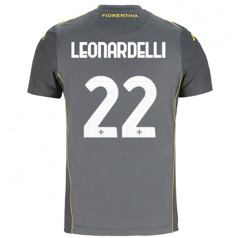 Danxen Damen Pietro Leonardelli #22 Trikot Dunkelgrau Gelb Torwarttrikot 2025/26 Österreich