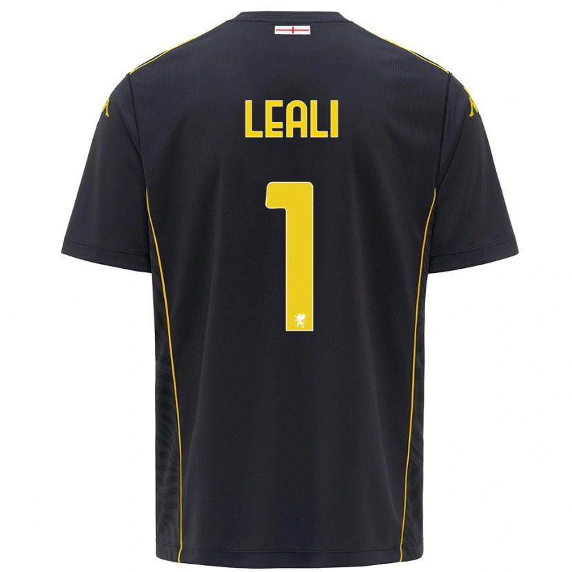 Danxen Damen Nicola Leali #1 Trikot Schwarz Gelb Torwarttrikot 2025/26 Österreich