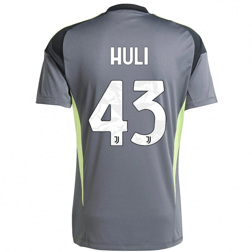 Danxen Damen Raffaele Huli #43 Trikot Dunkelgrau Weiß Torwarttrikot 2025/26 Österreich