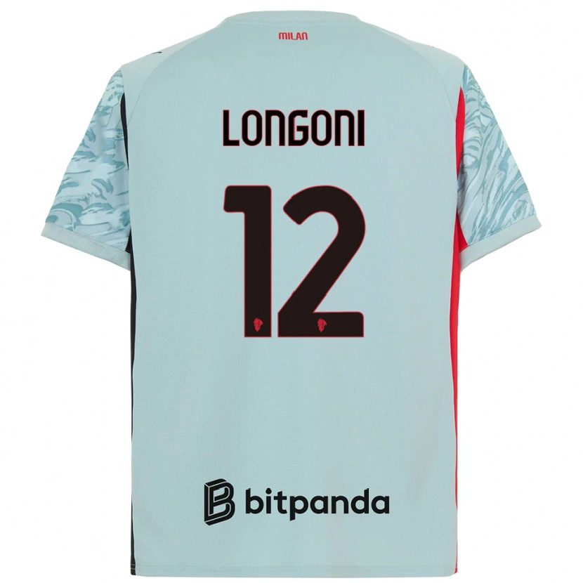Danxen Damen Alessandro Longoni #12 Trikot Hellblau Rot Torwarttrikot 2025/26 Österreich