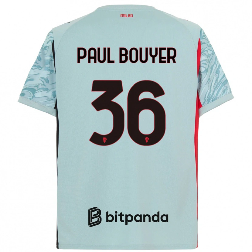 Danxen Damen Léo Paul Bouyer #36 Trikot Hellblau Rot Torwarttrikot 2025/26 Österreich