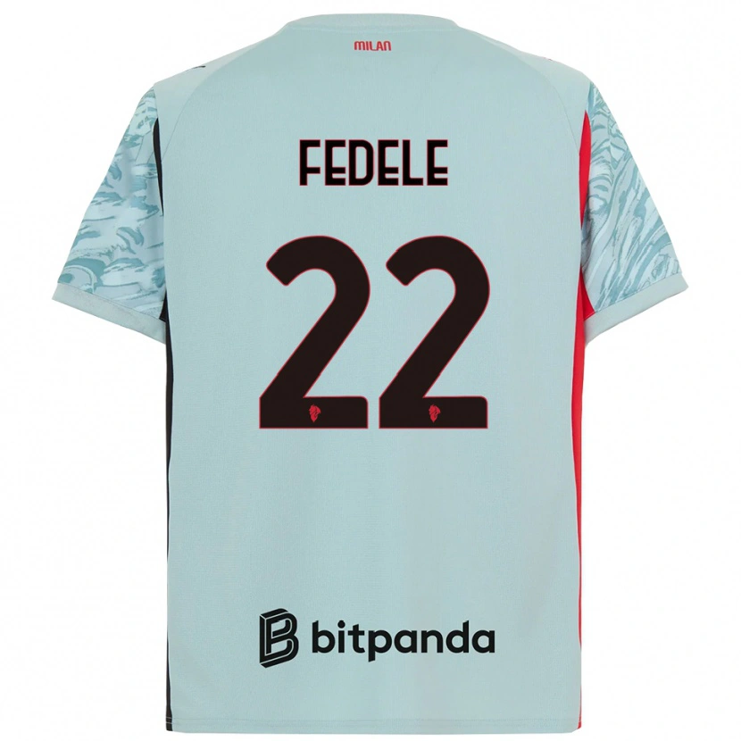 Danxen Damen Noemi Fedele #22 Trikot Hellblau Rot Torwarttrikot 2025/26 Österreich