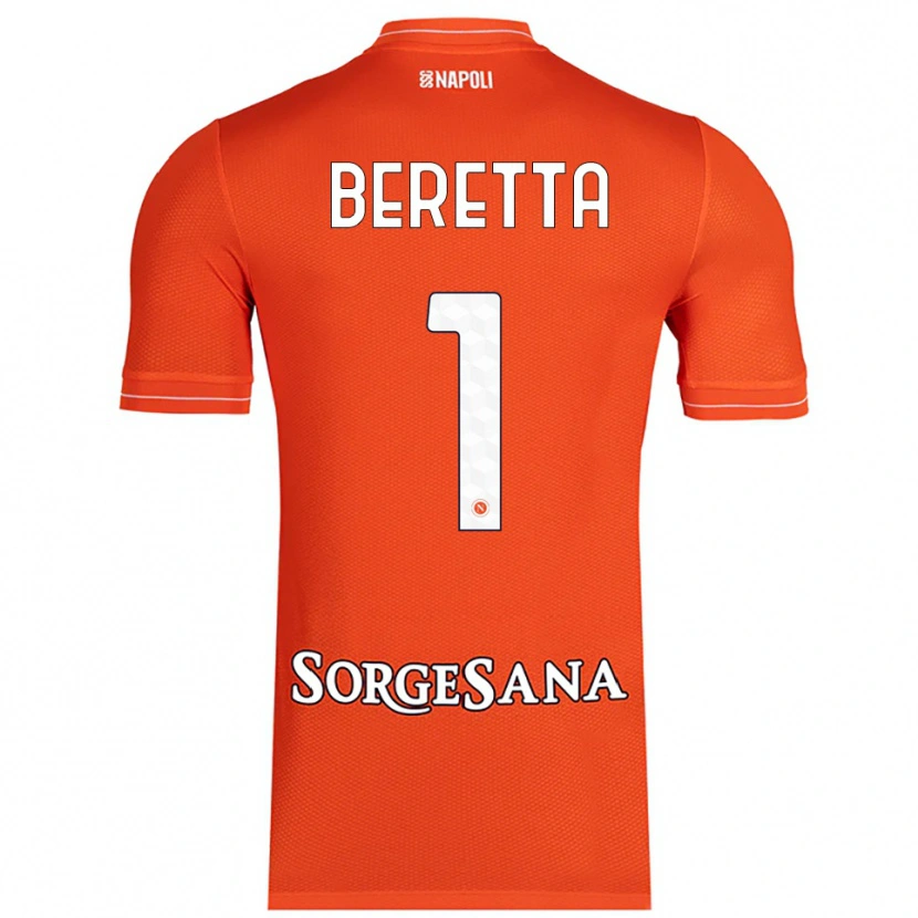 Danxen Damen Beatrice Beretta #1 Trikot Orange Rot Weiß Torwarttrikot 2025/26 Österreich