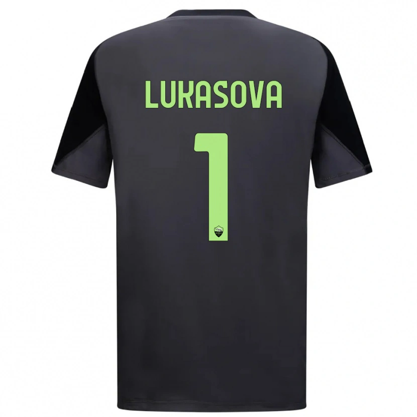 Danxen Damen Olivie Lukášová #1 Trikot Schwarz Hellgrün Torwarttrikot 2025/26 Österreich